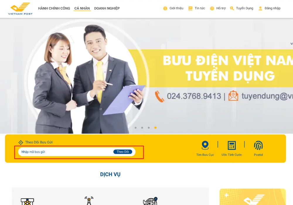 VNPost (Bưu điện Việt Nam) - Tera CRM