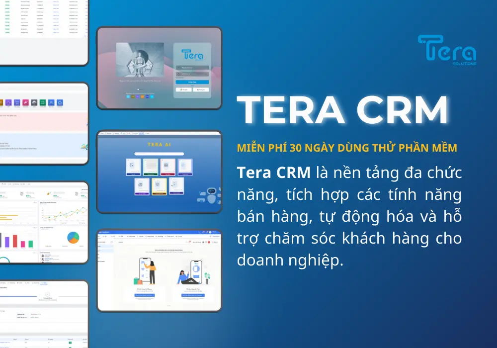 Giải pháp quản lý khách hàng Tera CRM